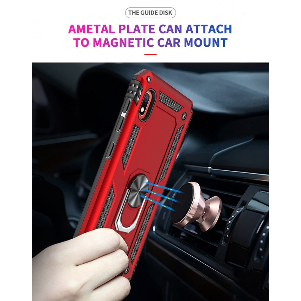 Wholesale Samsung Galaxy A10 Tech Armor Ring Grip Case with Metal